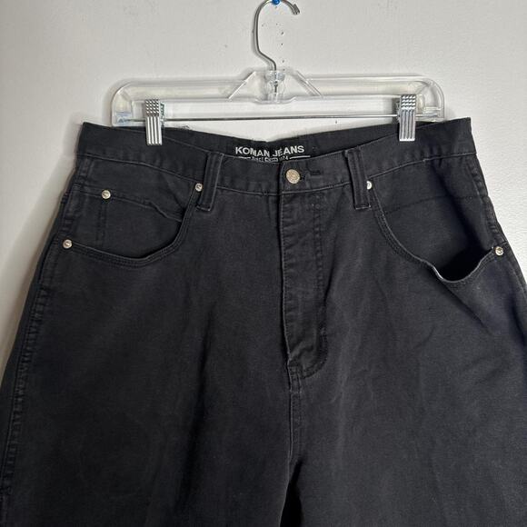 Vintage mens koman jean shorts - Picture 2 of 8